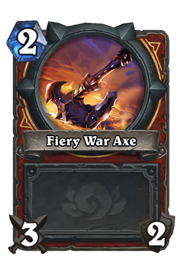 Fiery War Axe image