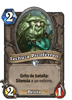 Lechuza Picoférreo