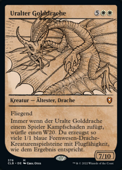 Uralter Golddrache