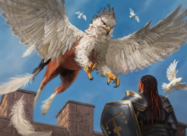 Blessed Hippogriff // Tyr's Blessing Crop image Wallpaper