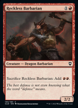 Reckless Barbarian image