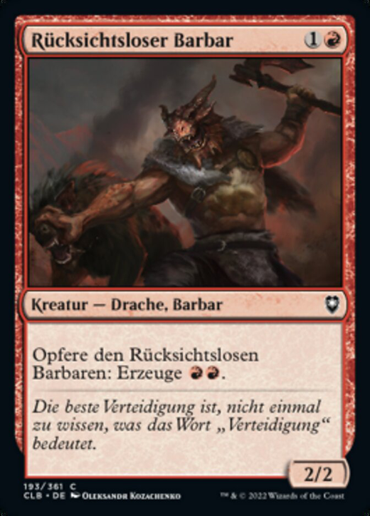 Reckless Barbarian Full hd image