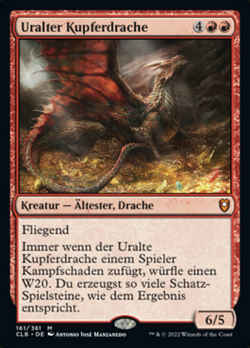 Uralter Kupferdrache