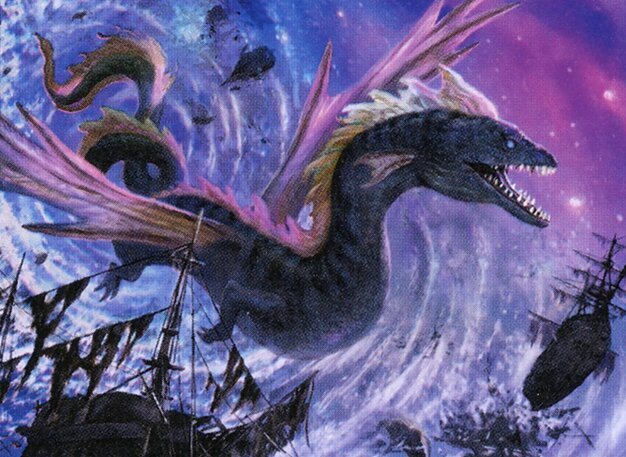Oceanus Dragon Crop image Wallpaper