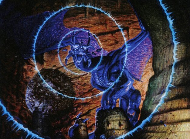 Sapphire Dragon // Psionic Pulse Crop image Wallpaper