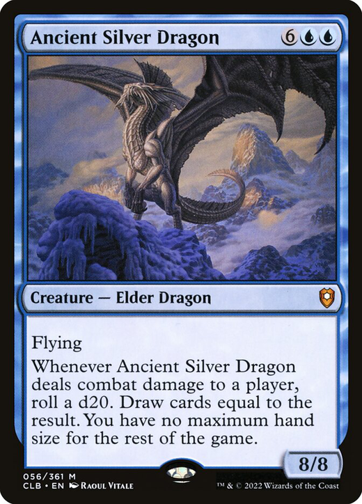 Ancient Silver Dragon Full hd image
