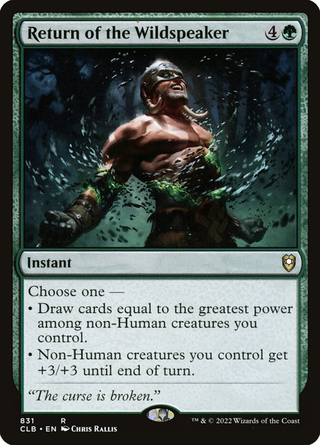 Return of the Wildspeaker image