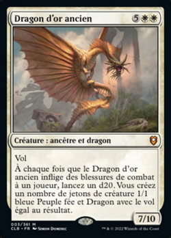 Dragon d'or ancien image