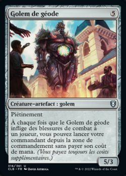 Golem géode