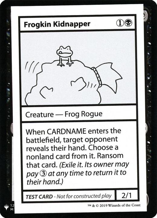 Frogkin Kidnapper Playtest Full hd image