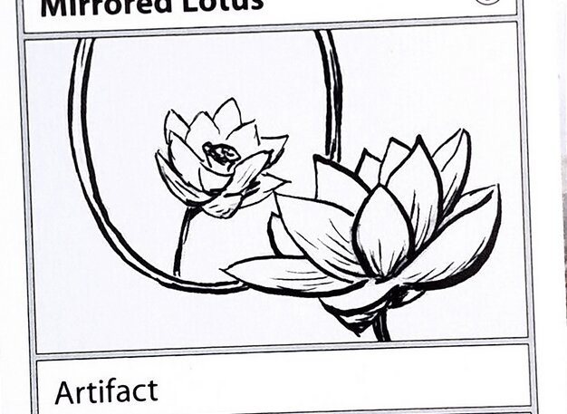 Mirrored Lotus Playtest Crop image Wallpaper
