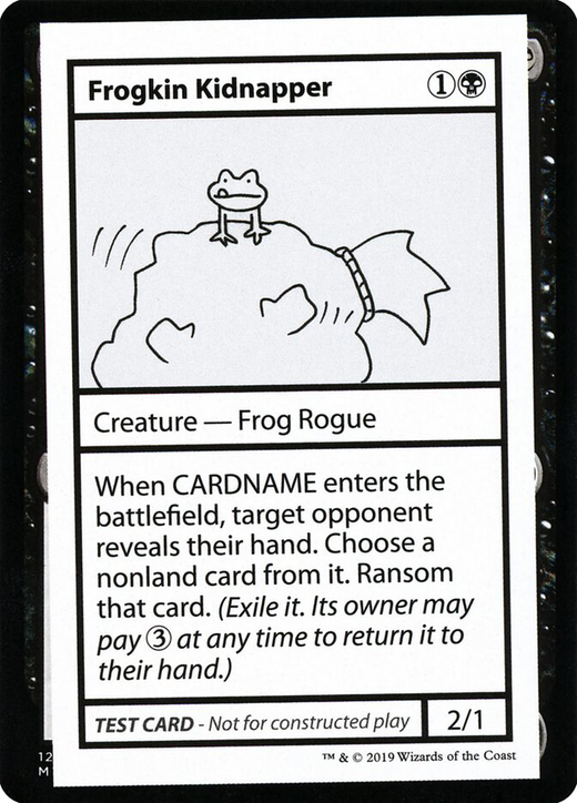 Frogkin Kidnapper Playtest image