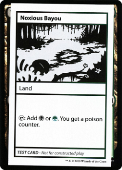 Kein giftiges Sumpfland-Testspiel image
