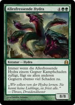 Allesfressende Hydra