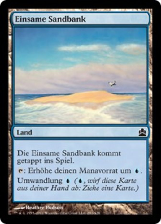 Einsame Sandbank image
