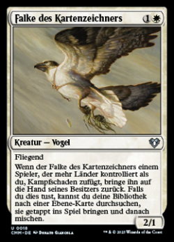 Falke des Kartenzeichners