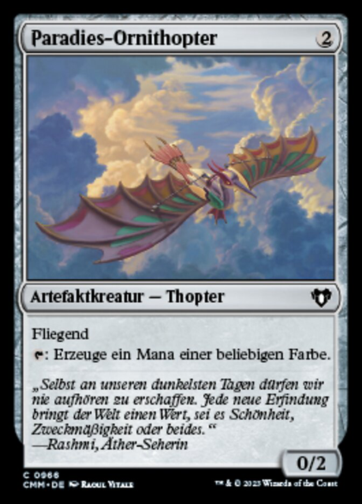 Ornithopter of Paradise Full hd image