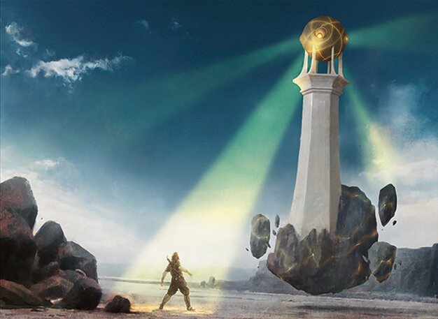 Arcane Lighthouse Crop image Wallpaper