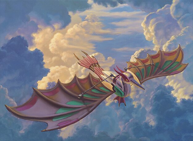 Ornithopter of Paradise Crop image Wallpaper