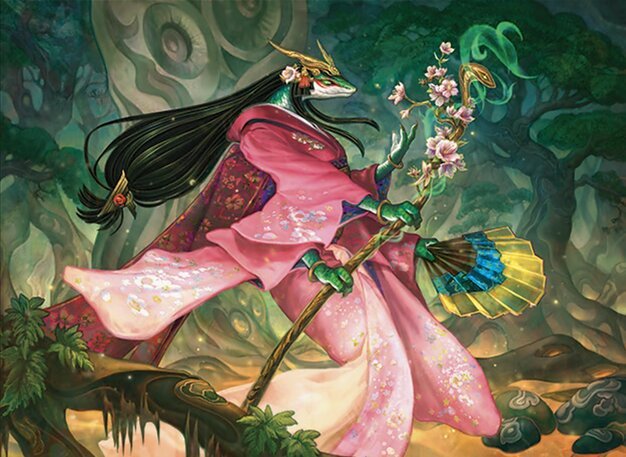 Sakiko, Mother of Summer Crop image Wallpaper