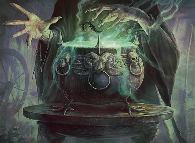 Witch's Cauldron Crop image Wallpaper