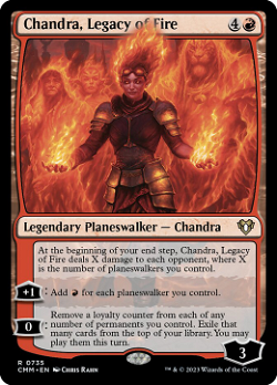 Chandra, Legado do Fogo