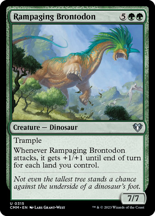 Rampaging Brontodon image