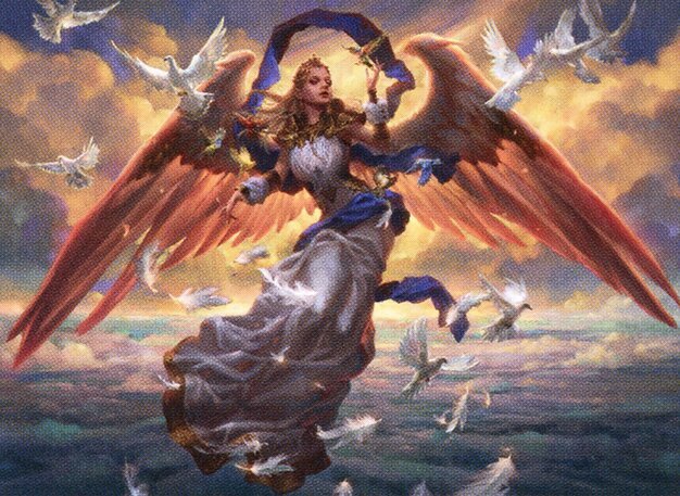 Angel of the Dawn Crop image Wallpaper