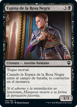 Espina de la Rosa Negra