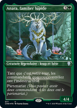 Anara, familier lupide