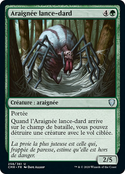 Araignée lance-dard