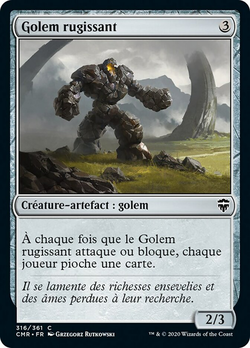 Golem rugissant