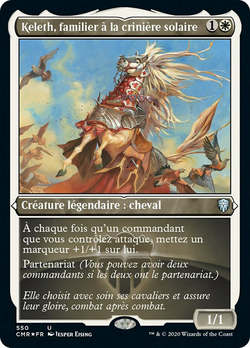 Keleth, familier à la crinière solaire