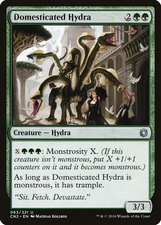 Domestizierte Hydra image