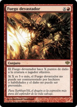 Fuego devastador