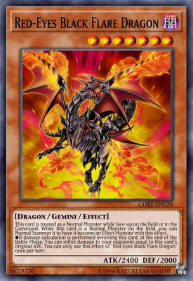 Red-Eyes Black Flare Dragon | Yu-Gi-Oh TCG YGO Cards