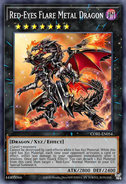 Red-Eyes Flare Metal Dragon Full hd image