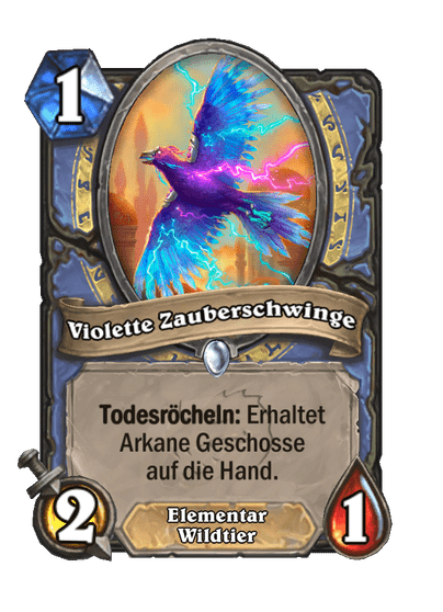 Violette Zauberschwinge image