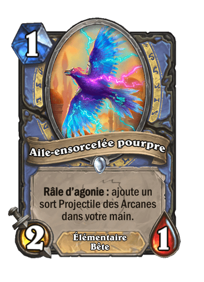 Aile-ensorcelée pourpre image