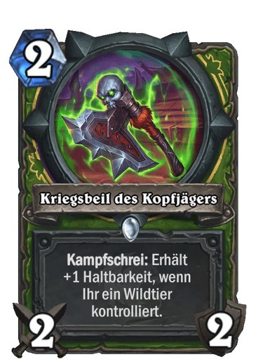 Kriegsbeil des Kopfjägers image