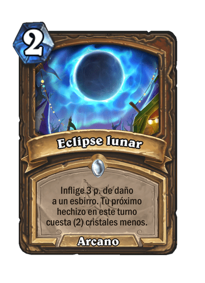 Eclipse lunar image