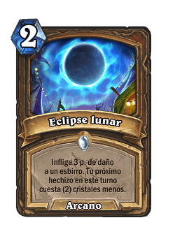 Eclipse lunar image