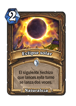 Eclipse solar image