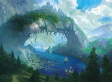 Hinterland Harbor - Magic: the Gathering MTG