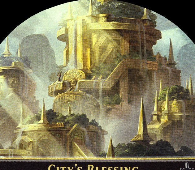 City's Blessing Crop image Wallpaper
