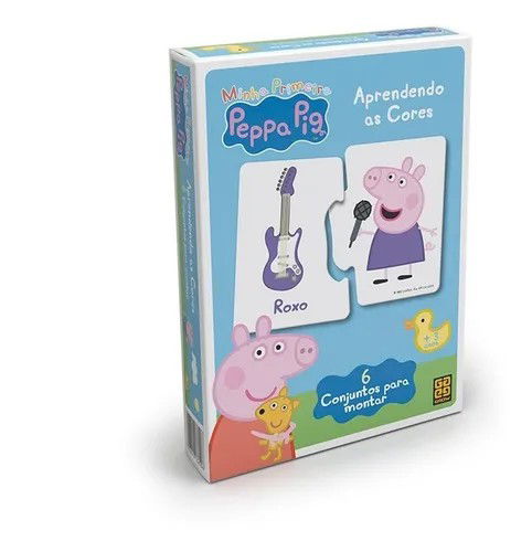 Aprendendo As Cores Peppa Pig Grow Crop image Wallpaper