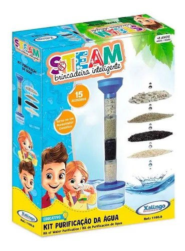 Brinquedo Educativo Kit Purificação De Água Steam Crop image Wallpaper