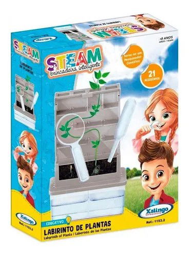 Brinquedo Educativo Labirinto De Plantas Steam Crop image Wallpaper