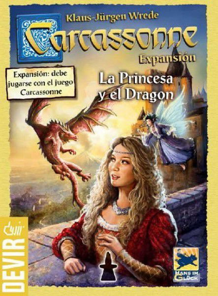 Carcassonne A Princesa E O Dragão 2ª Edição Crop image Wallpaper