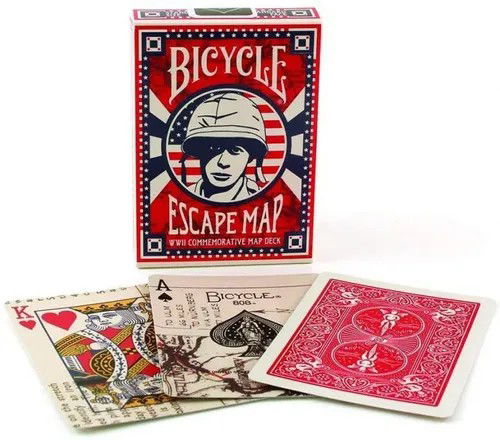 De Cartas Baralho Escape Map Premium Deck 1026623 Bicyc Crop image Wallpaper